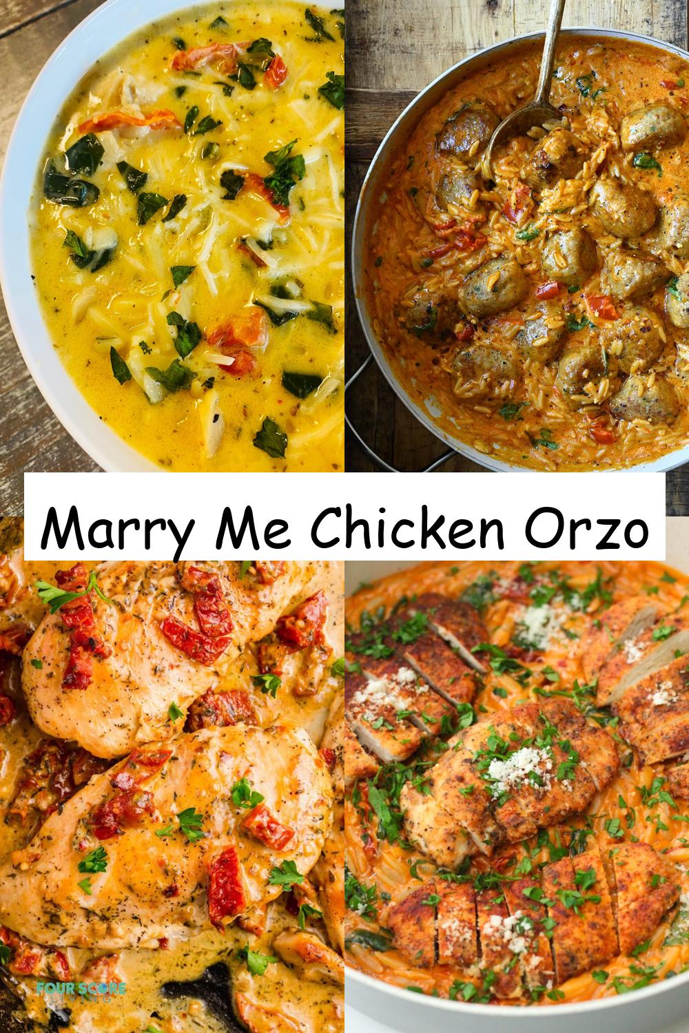 Marry Me Chicken Orzo