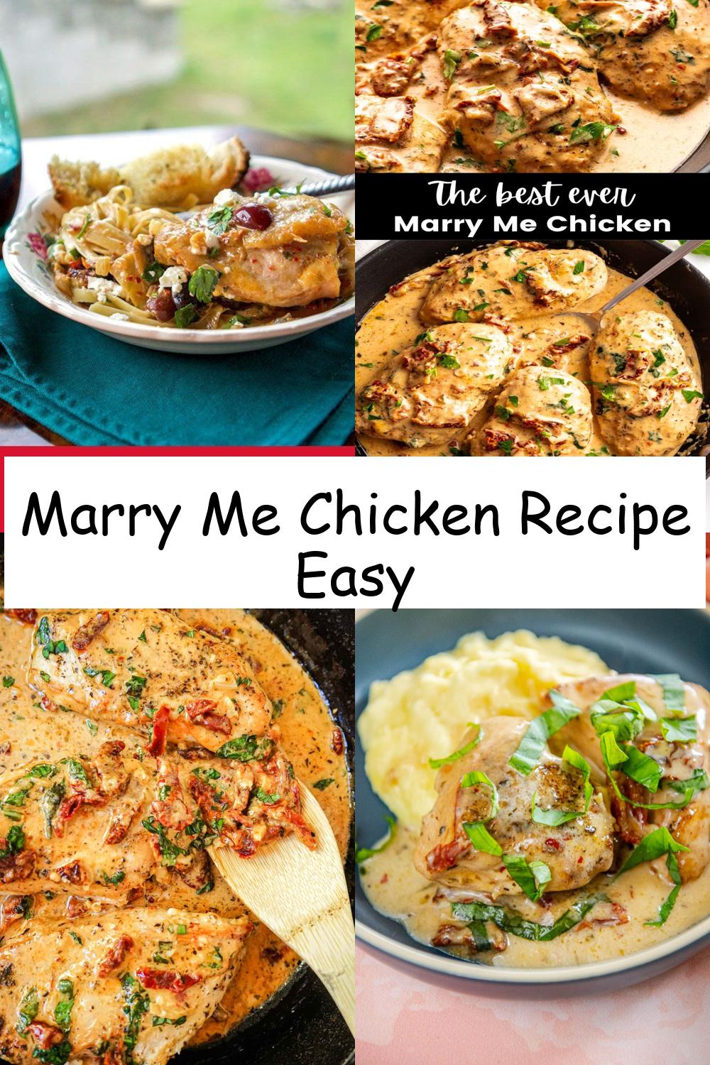 Marry Me Chicken Recipe Easy