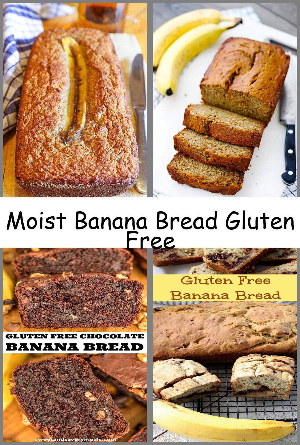 Moist Banana Bread Gluten Free