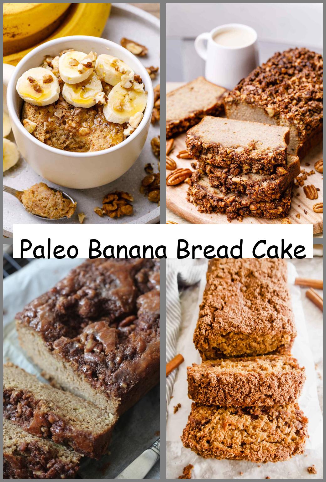 Paleo Banana Bread Cake