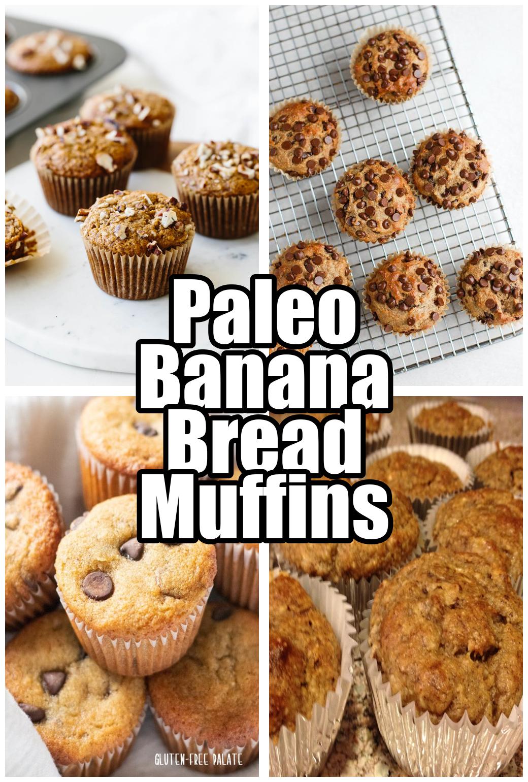 Paleo Banana Bread Muffins