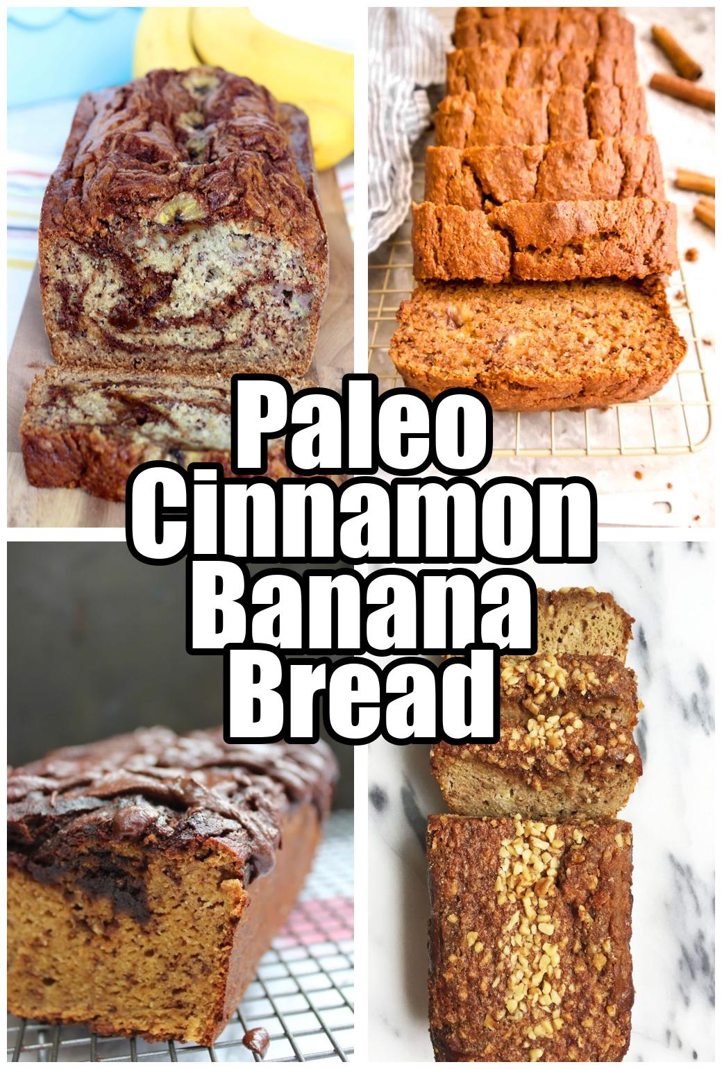 Paleo Cinnamon Banana Bread