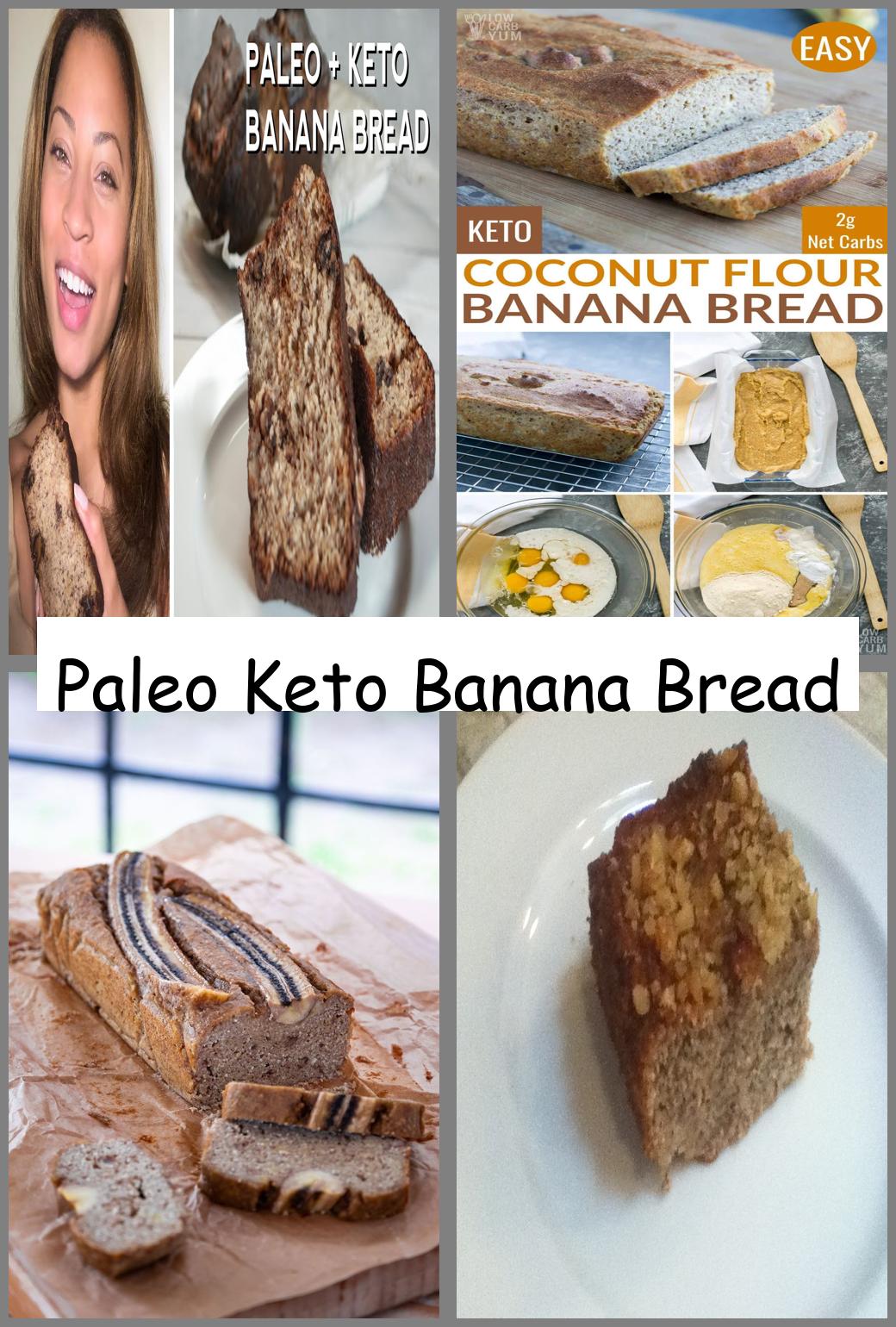 Paleo Keto Banana Bread