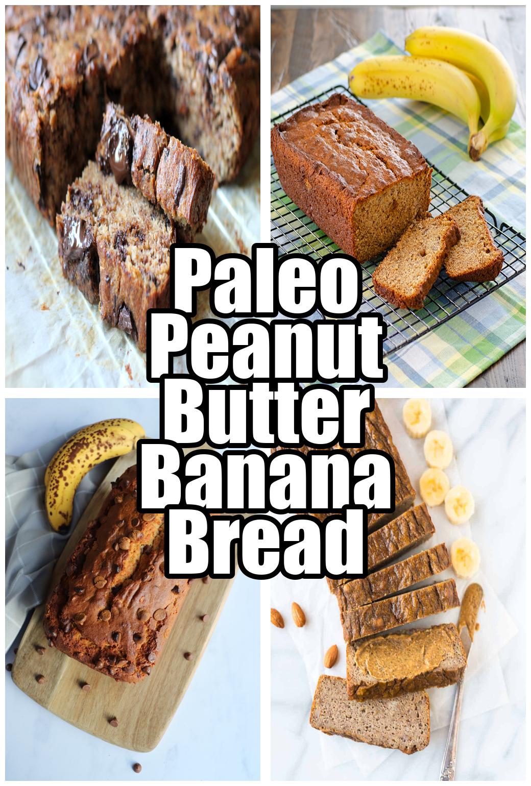 Paleo Peanut Butter Banana Bread