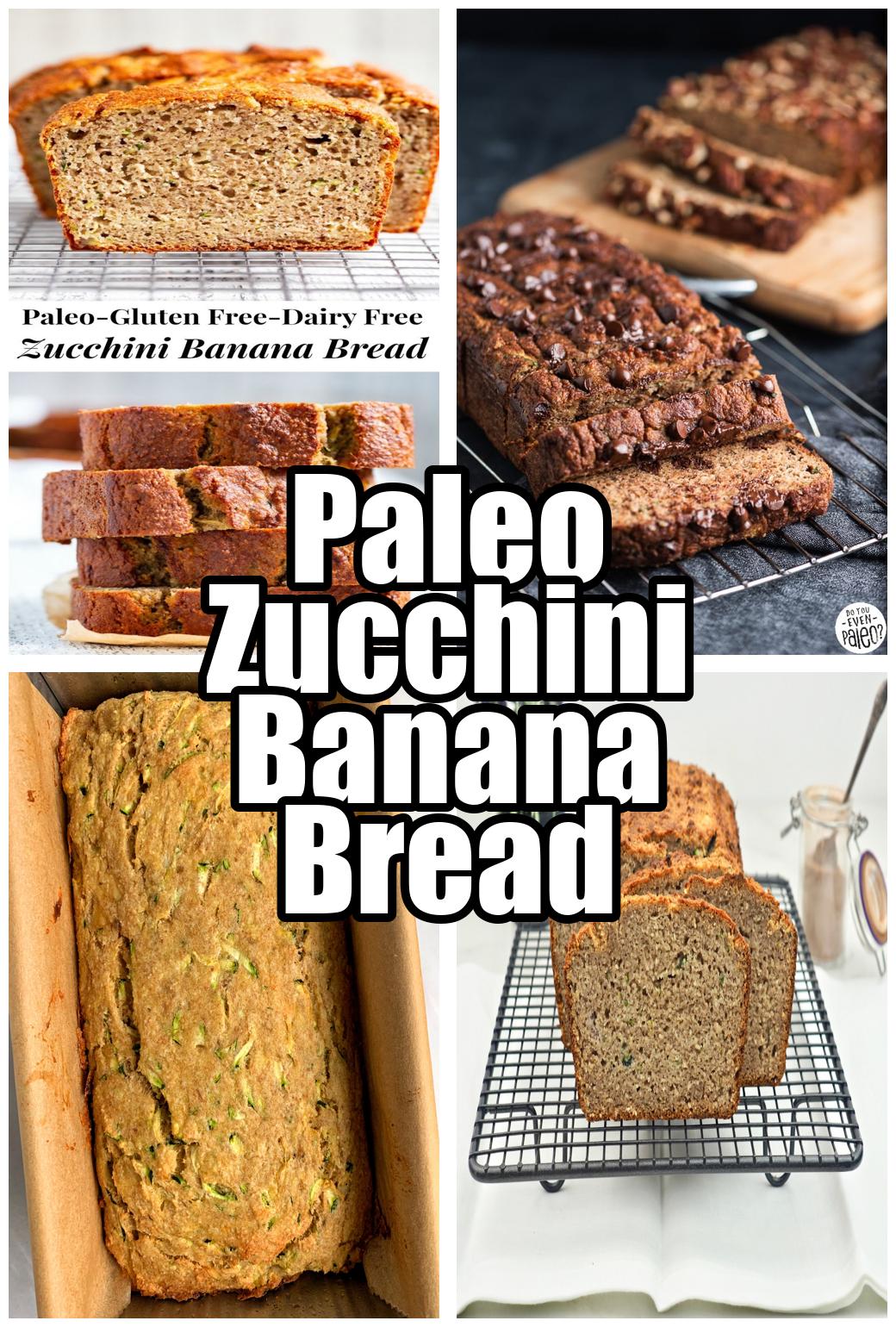 Paleo Zucchini Banana Bread