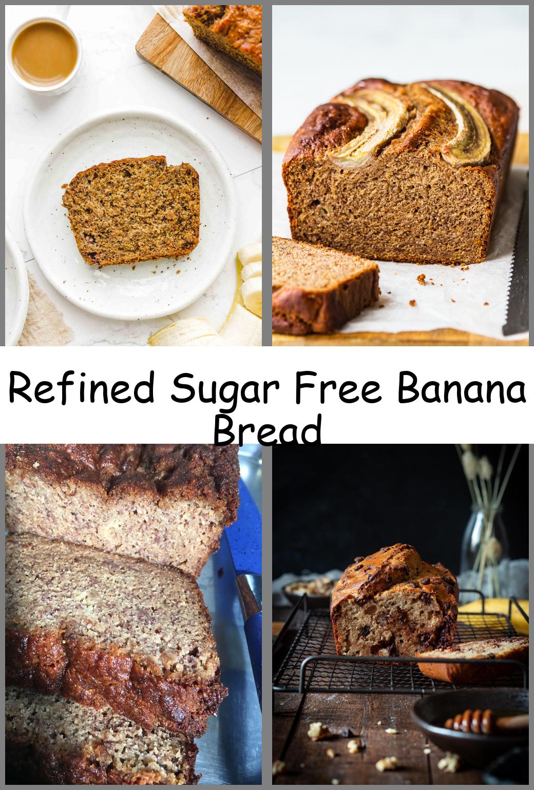 Refined Sugar Free Banana Bread