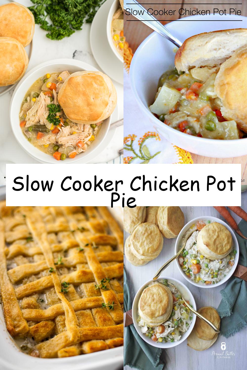 Slow Cooker Chicken Pot Pie