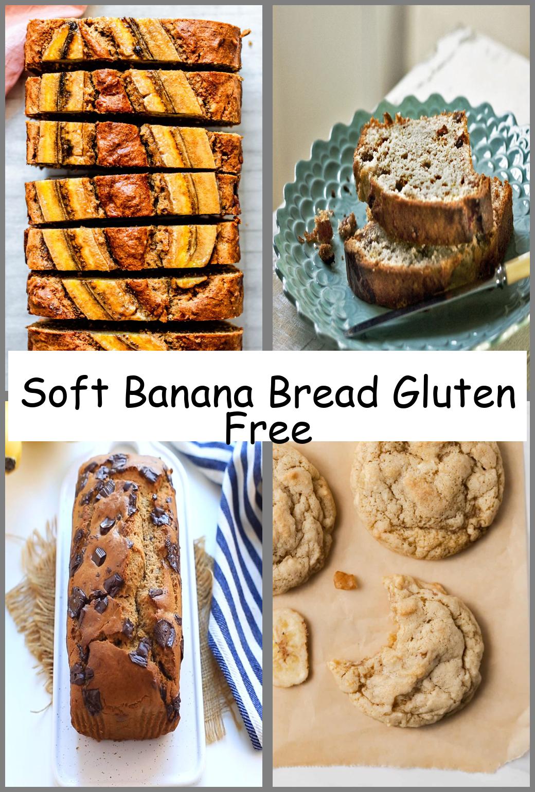 Soft Banana Bread Gluten Free