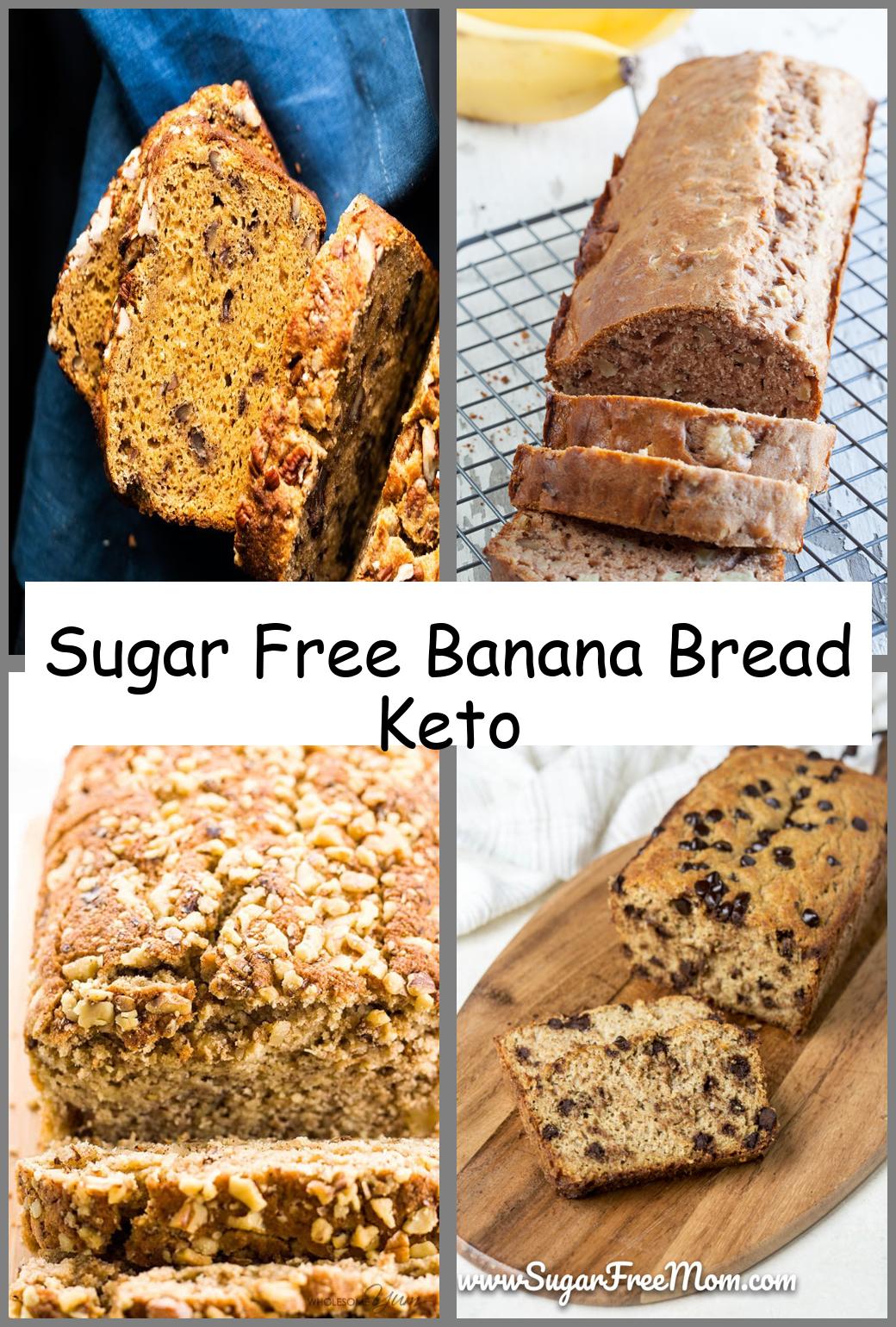 Sugar Free Banana Bread Keto