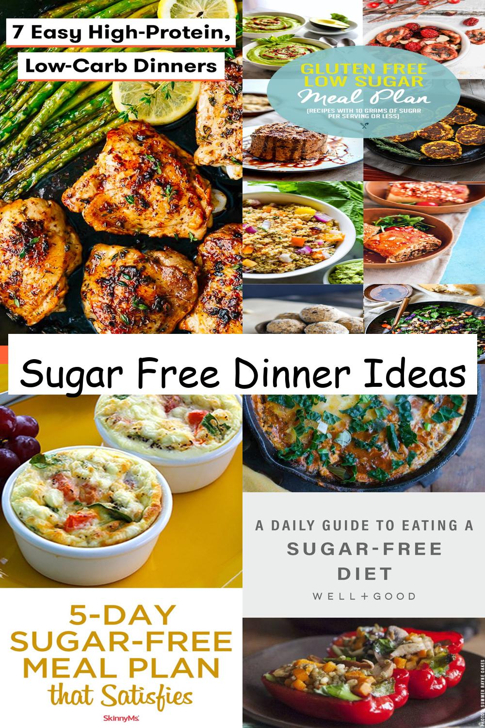 Sugar Free Dinner Ideas