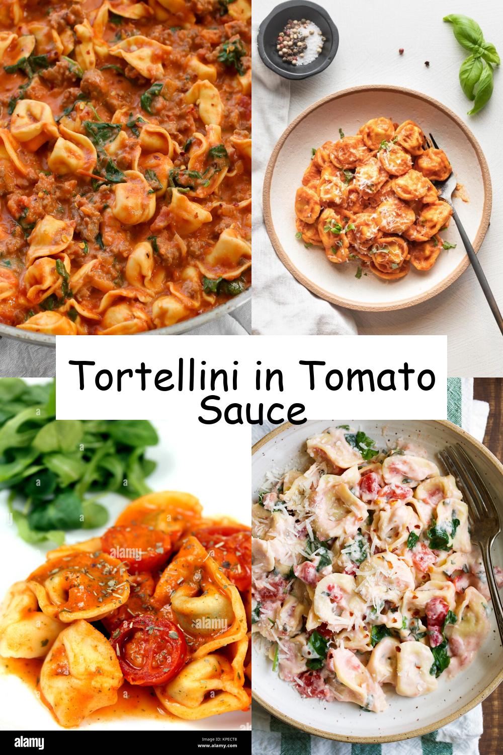 Tortellini in Tomato Sauce