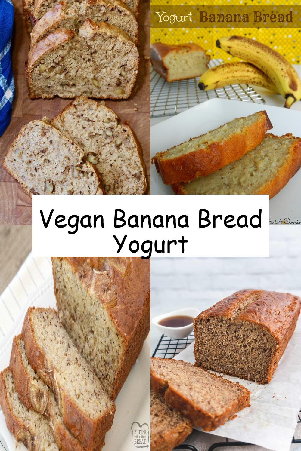 Vegan Banana Bread Yogurt