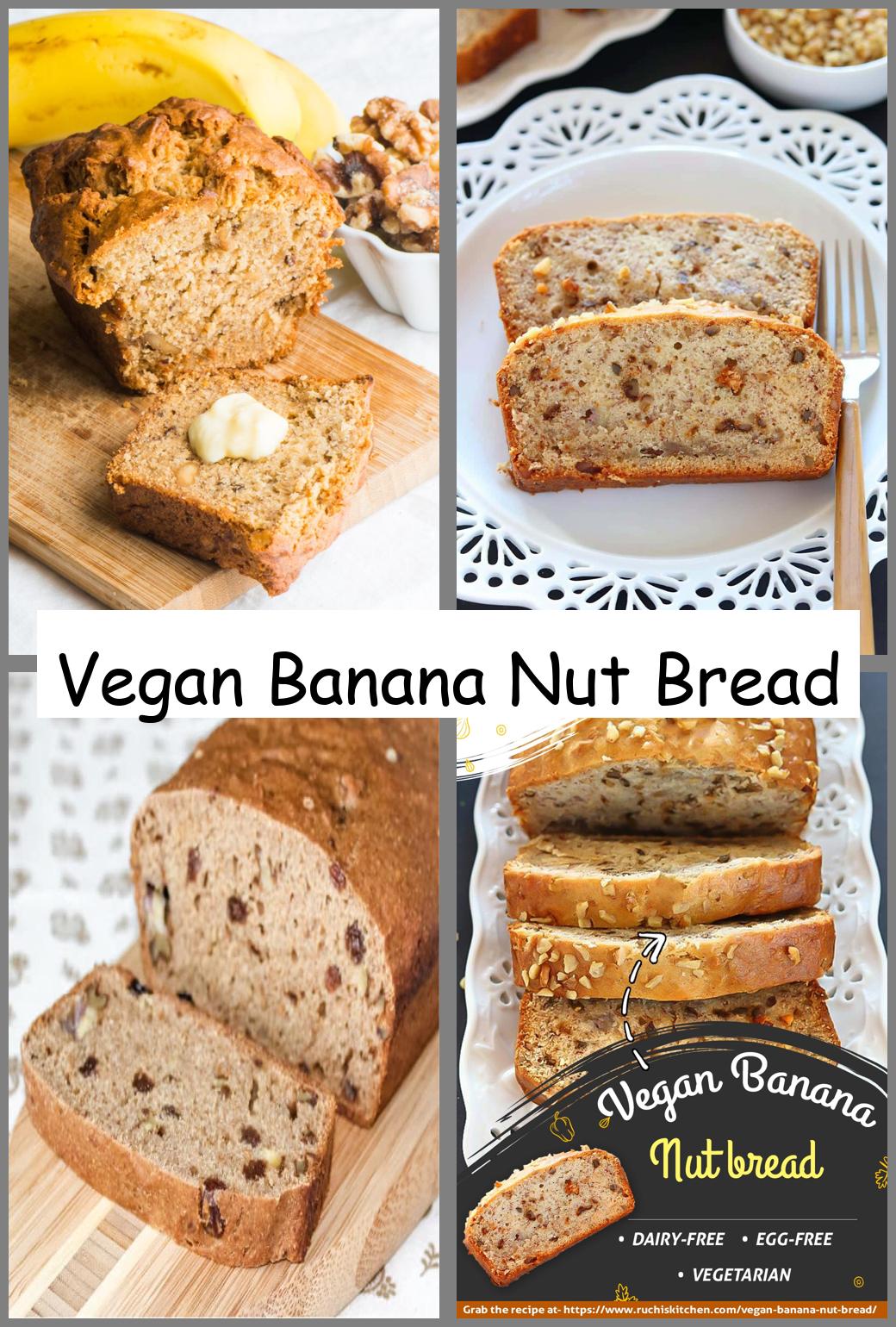 Vegan Banana Nut Bread