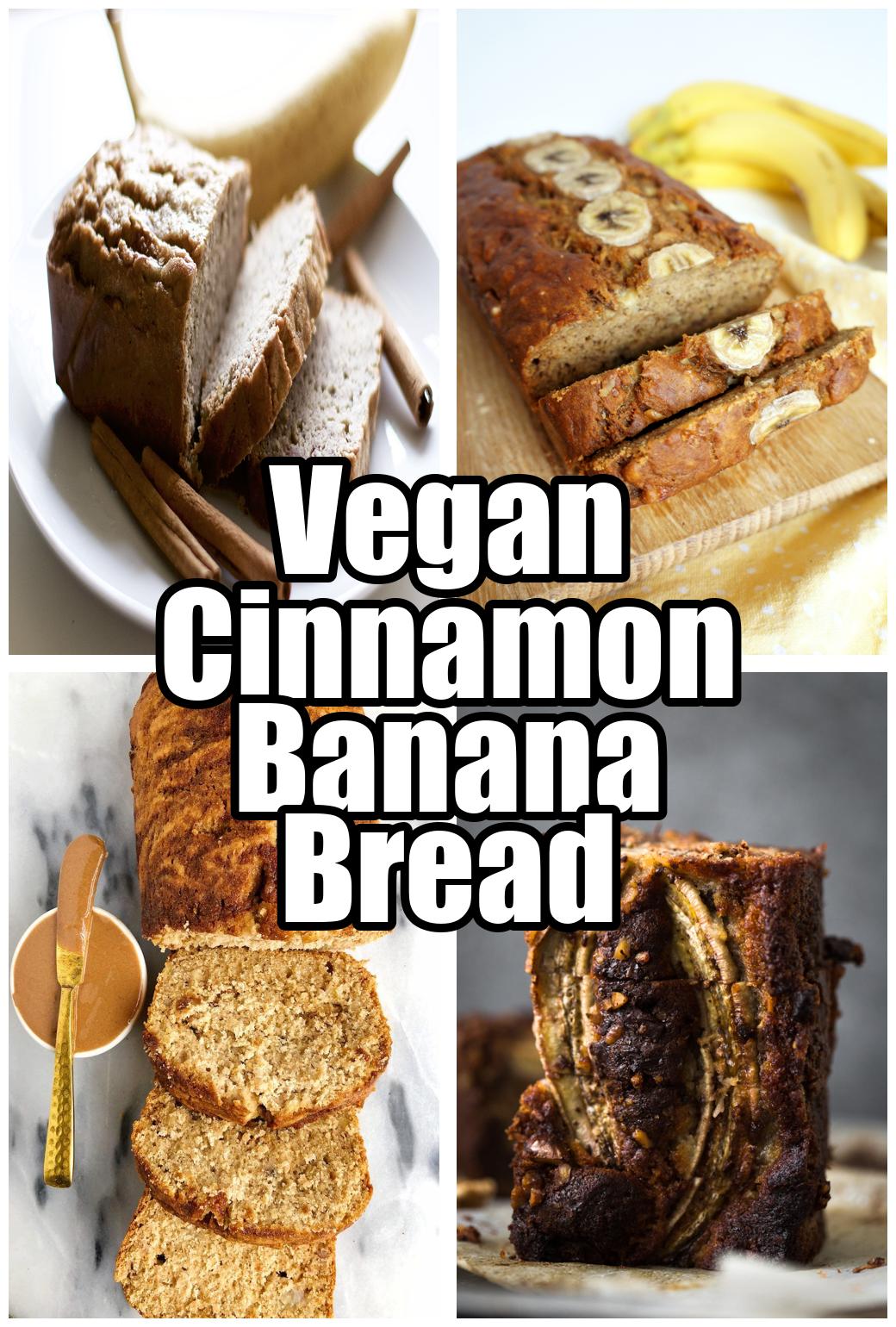 Vegan Cinnamon Banana Bread