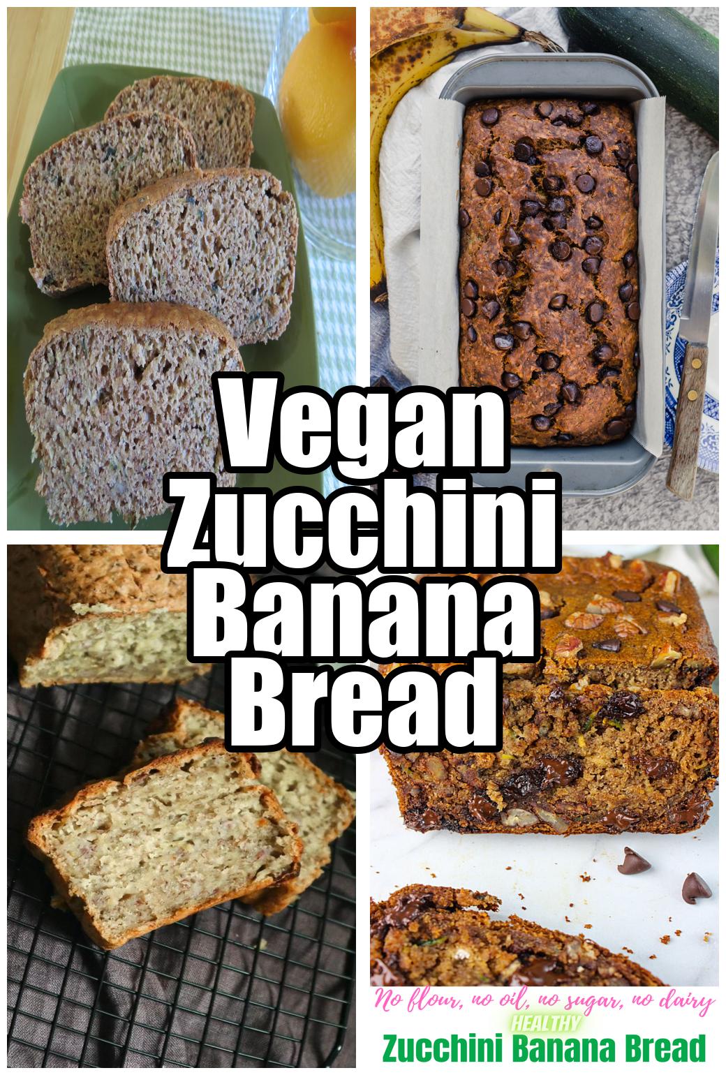 Vegan Zucchini Banana Bread