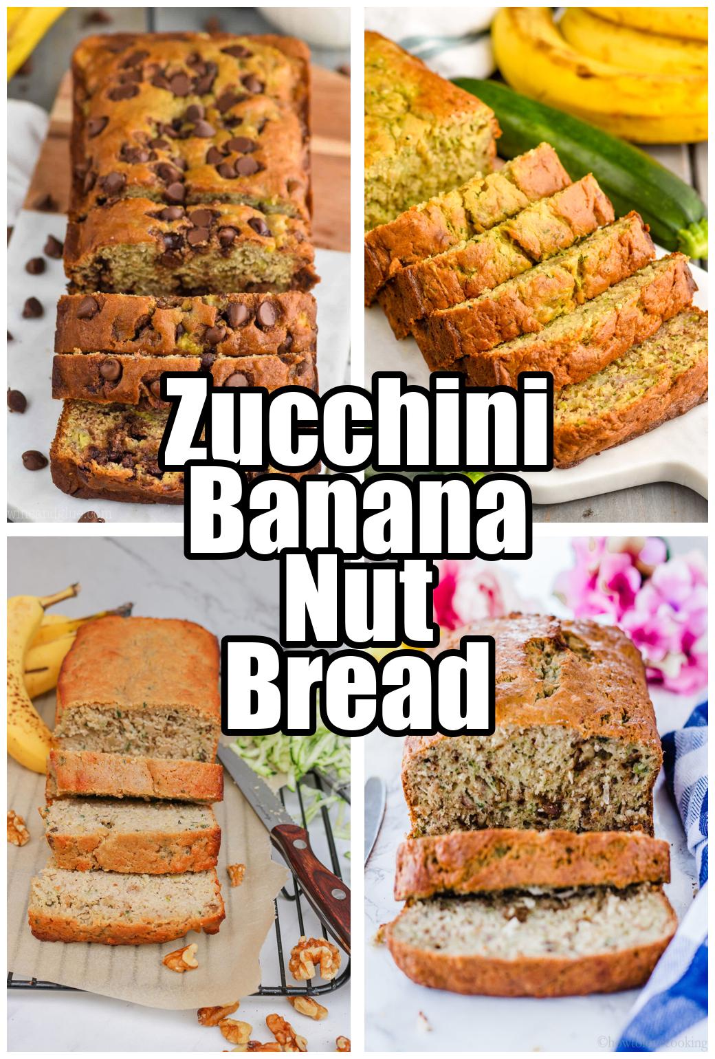 Zucchini Banana Nut Bread