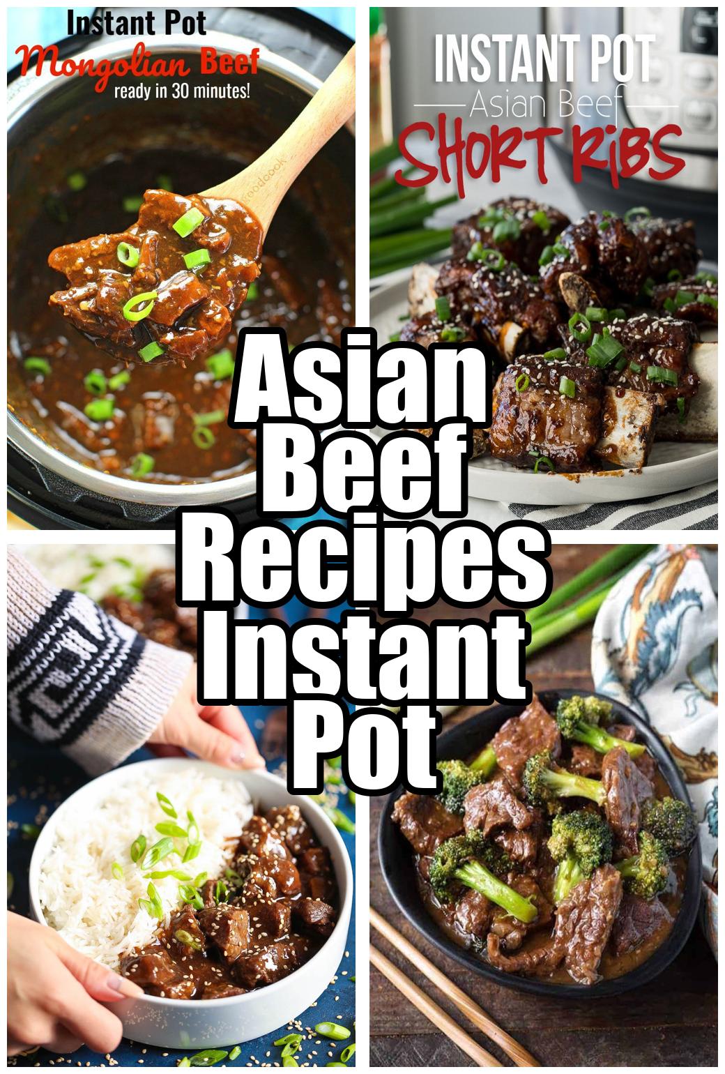 Asian Beef Recipes Instant Pot