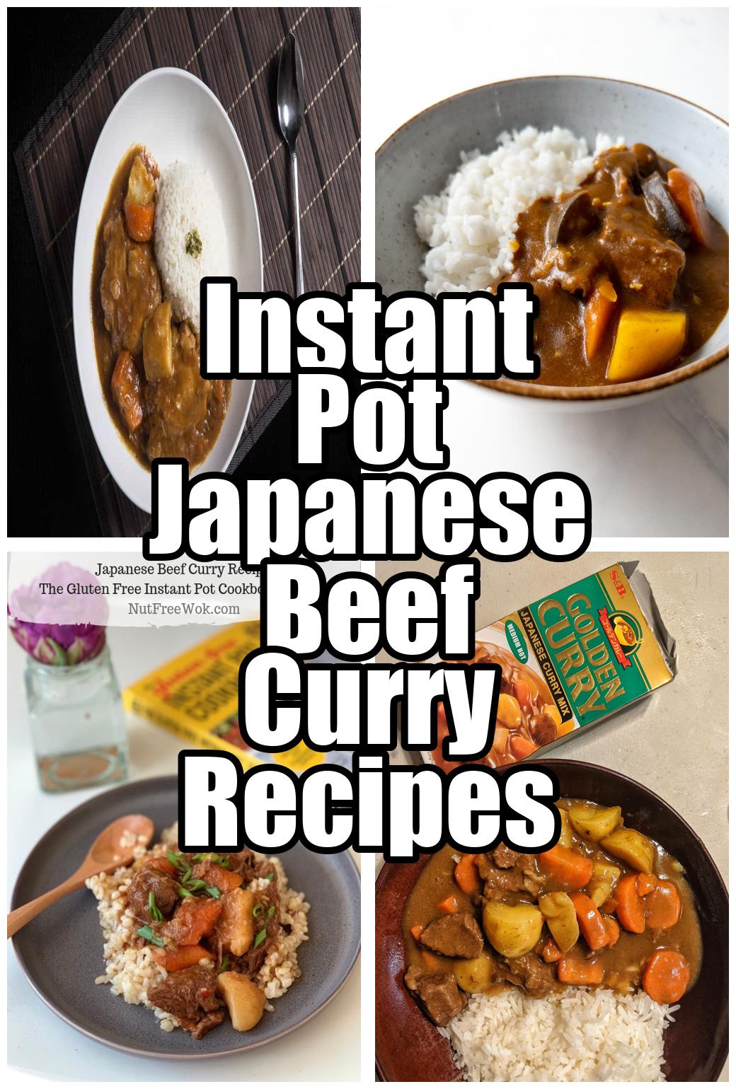 Instant Pot Japanese Beef Curry Recipes