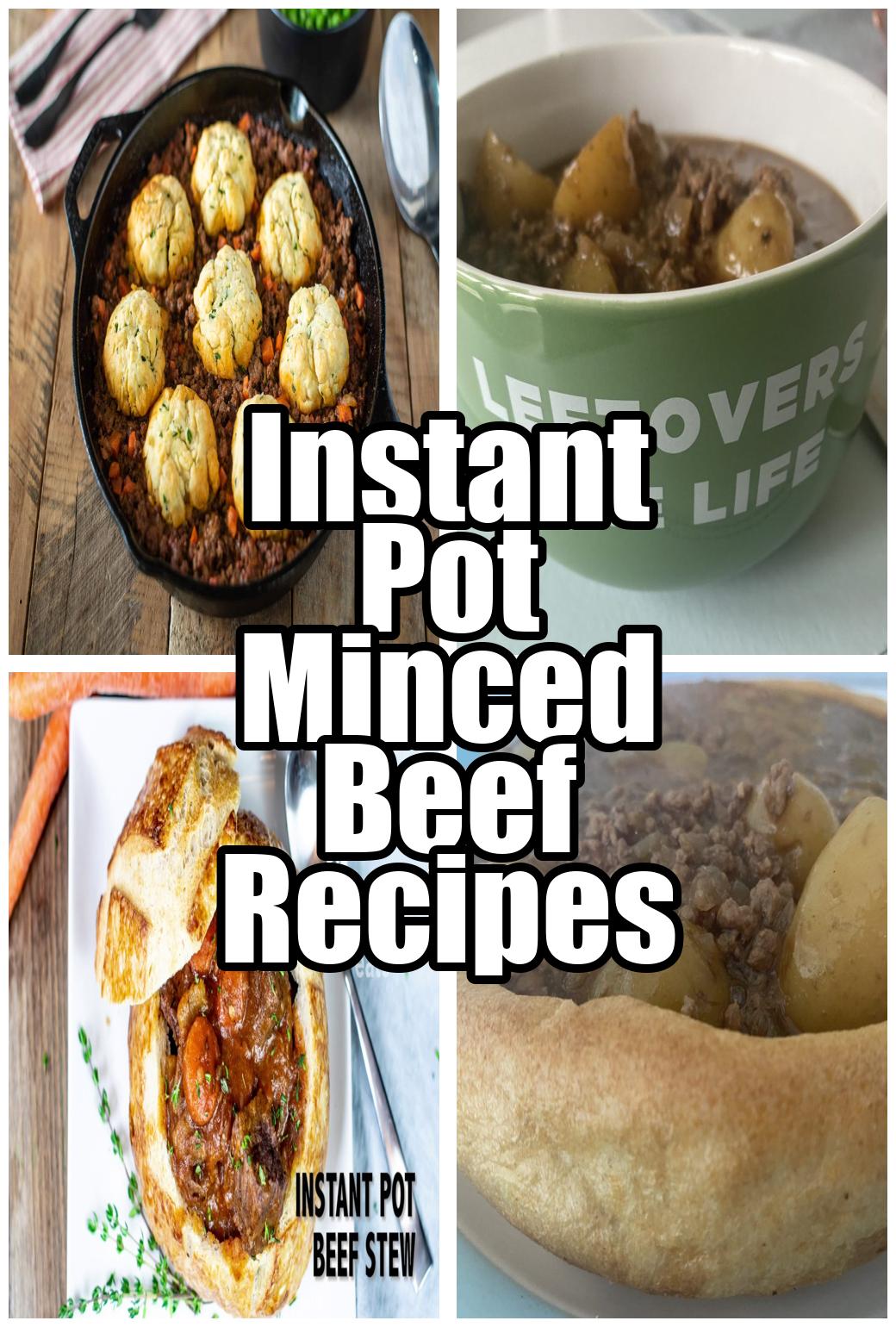 Instant Pot Minced Beef Recipes