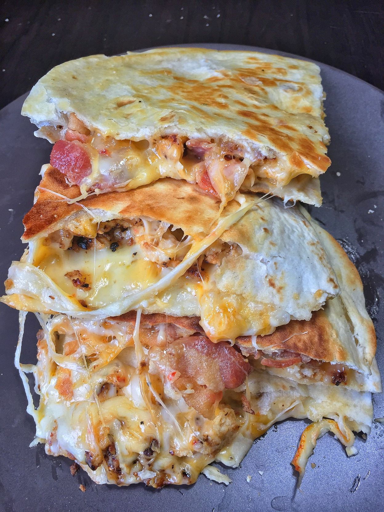 Bacon Chicken Quesadilla Recipe