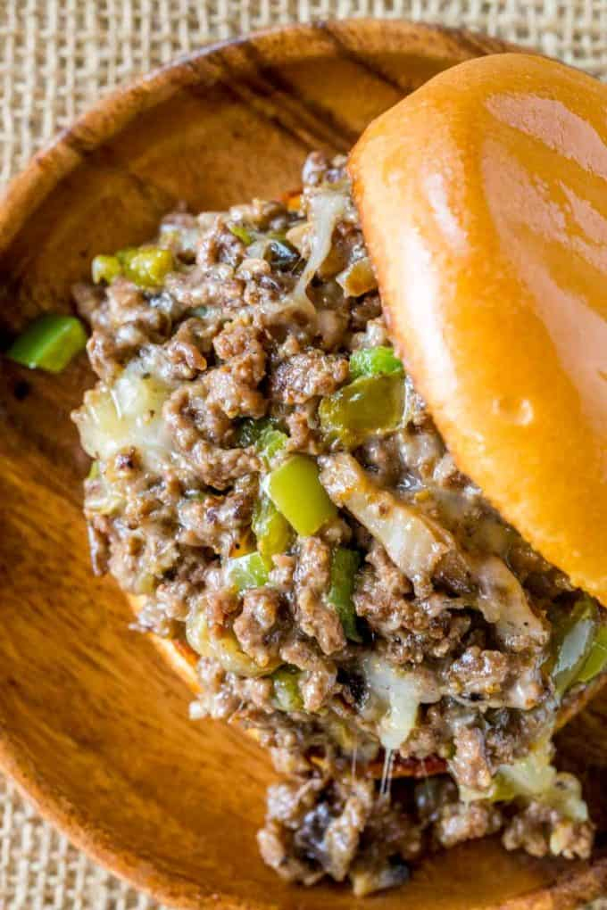 Cheese Steak Sloppy Joes