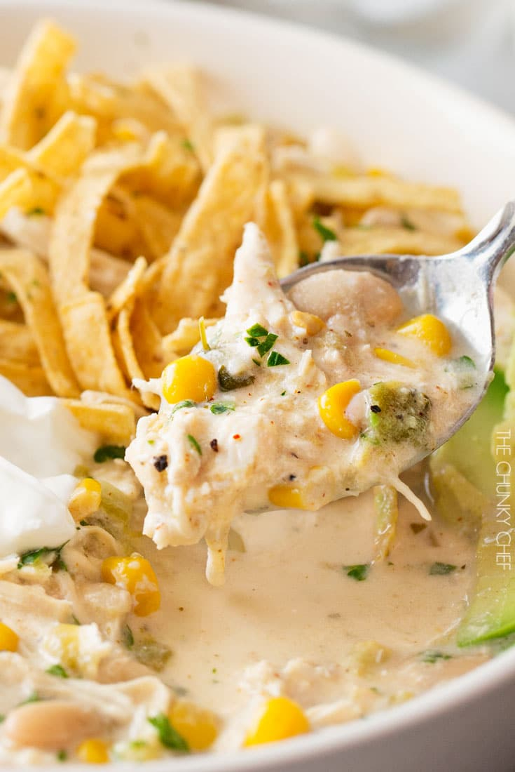 Creamy White Chicken Chili Recipe