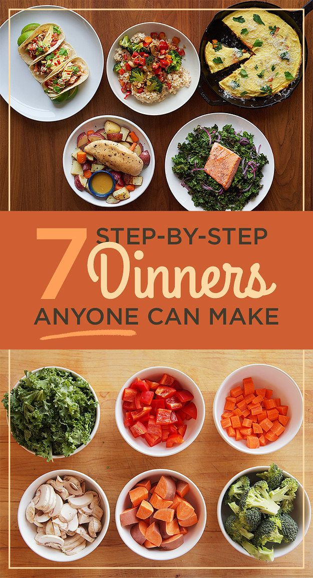 Easy Step By Step Dinner Recipes